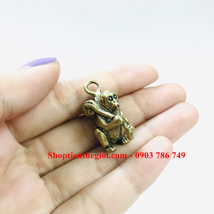Móc Khóa Tượng Đồng Con Khỉ - SP005221 